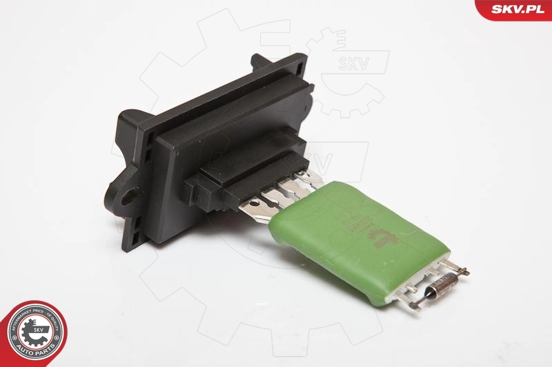 Resistor, interior blower